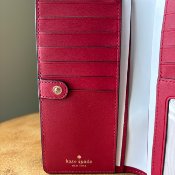 Kate Spade Madison Large Slim Bifold Wallet - Picture 9 of 12